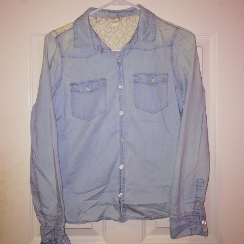 Lace Jean Shirt